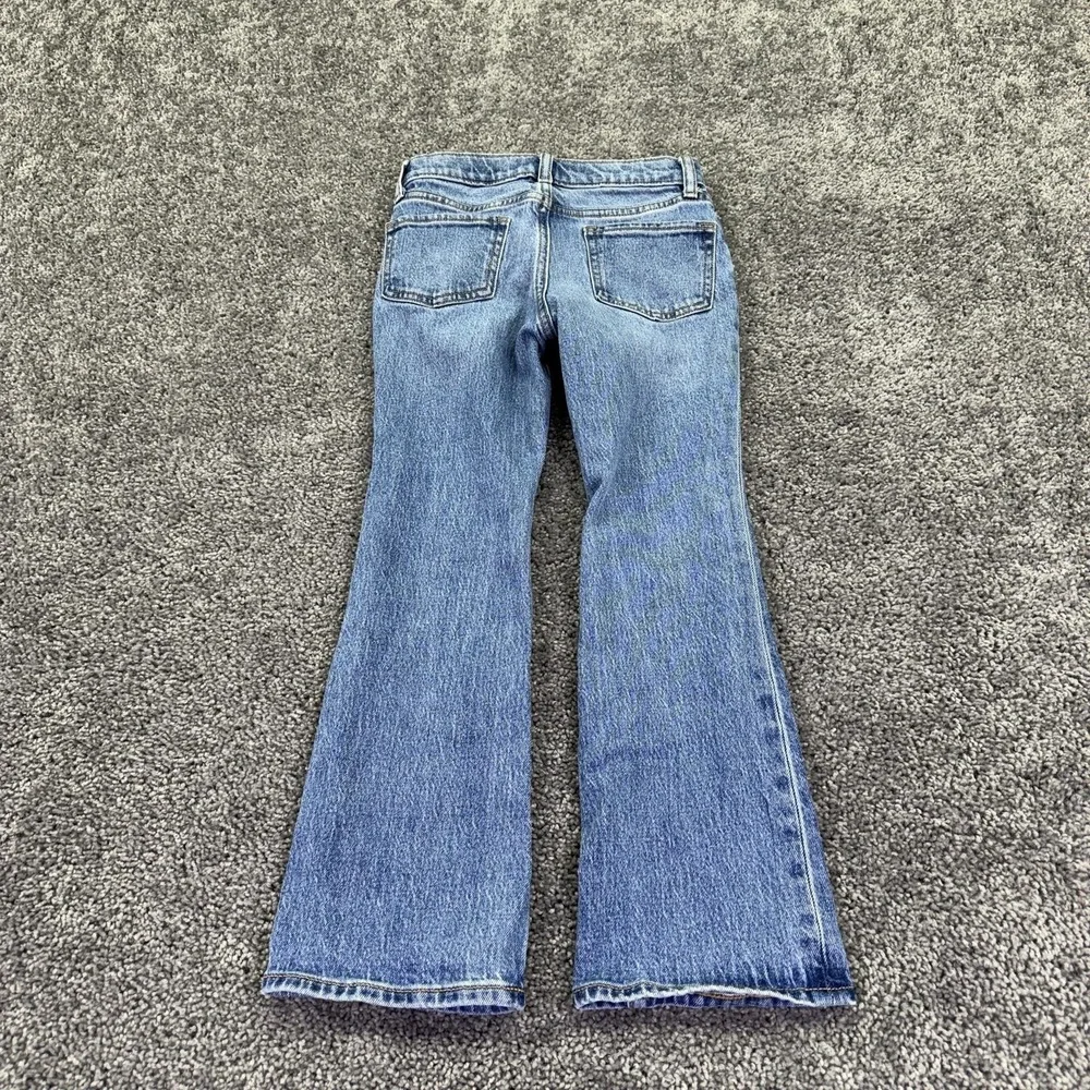 Old Navy Jeans Boys 8 Blue Mid Rise Bootcut Built-In Tough Stretch Denim Casual